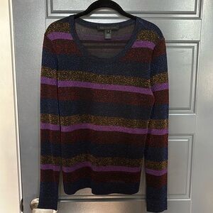 MARC BY MARC JACOBS striped lurex sweater